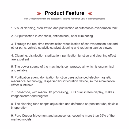Sistema de aire acondicionado profesional, máquina de limpieza, sistema de coche